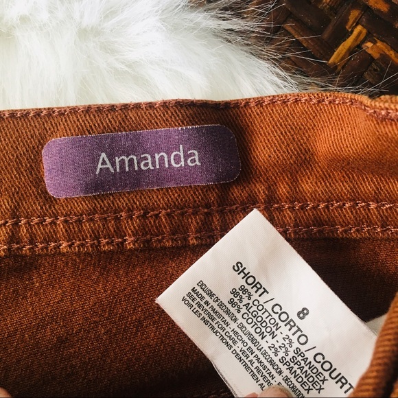 Gloria Vanderbilt Amanda Brown Rustic Jeans - Picture 4 of 9